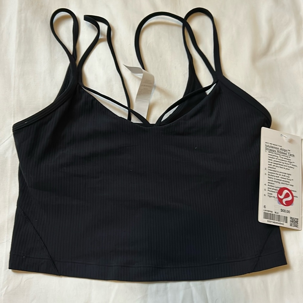 Align strappy ribbed tank